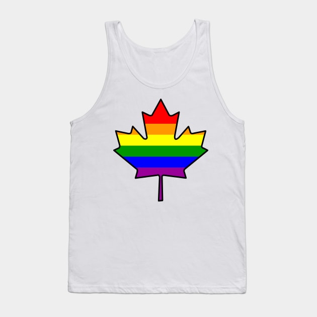 Maple Leaf Pride! Tank Top by somekindofguru